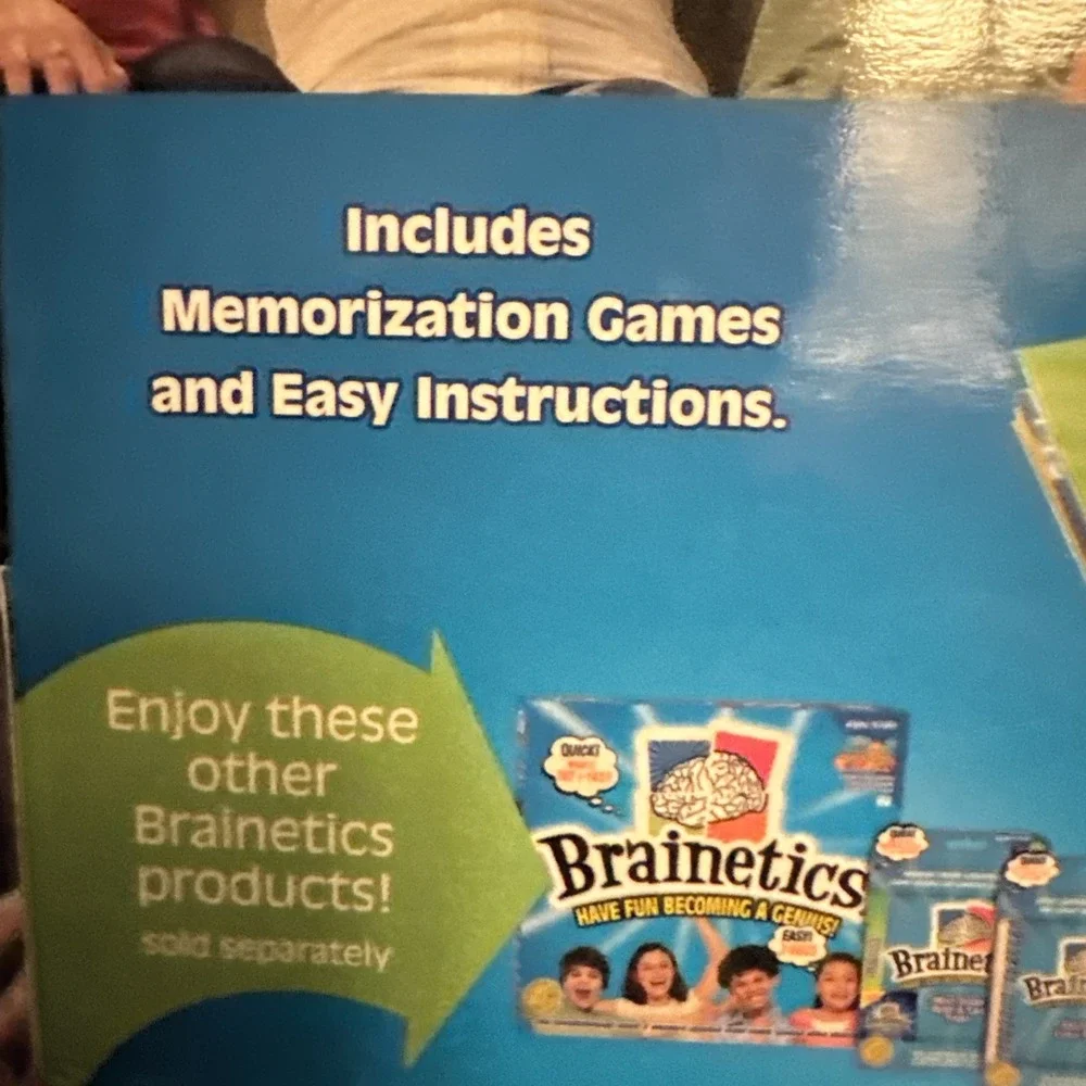 BRAINETICS Fun Genius DVD Math & More Cool Memory Tricks AGES 9-99 NIP‎